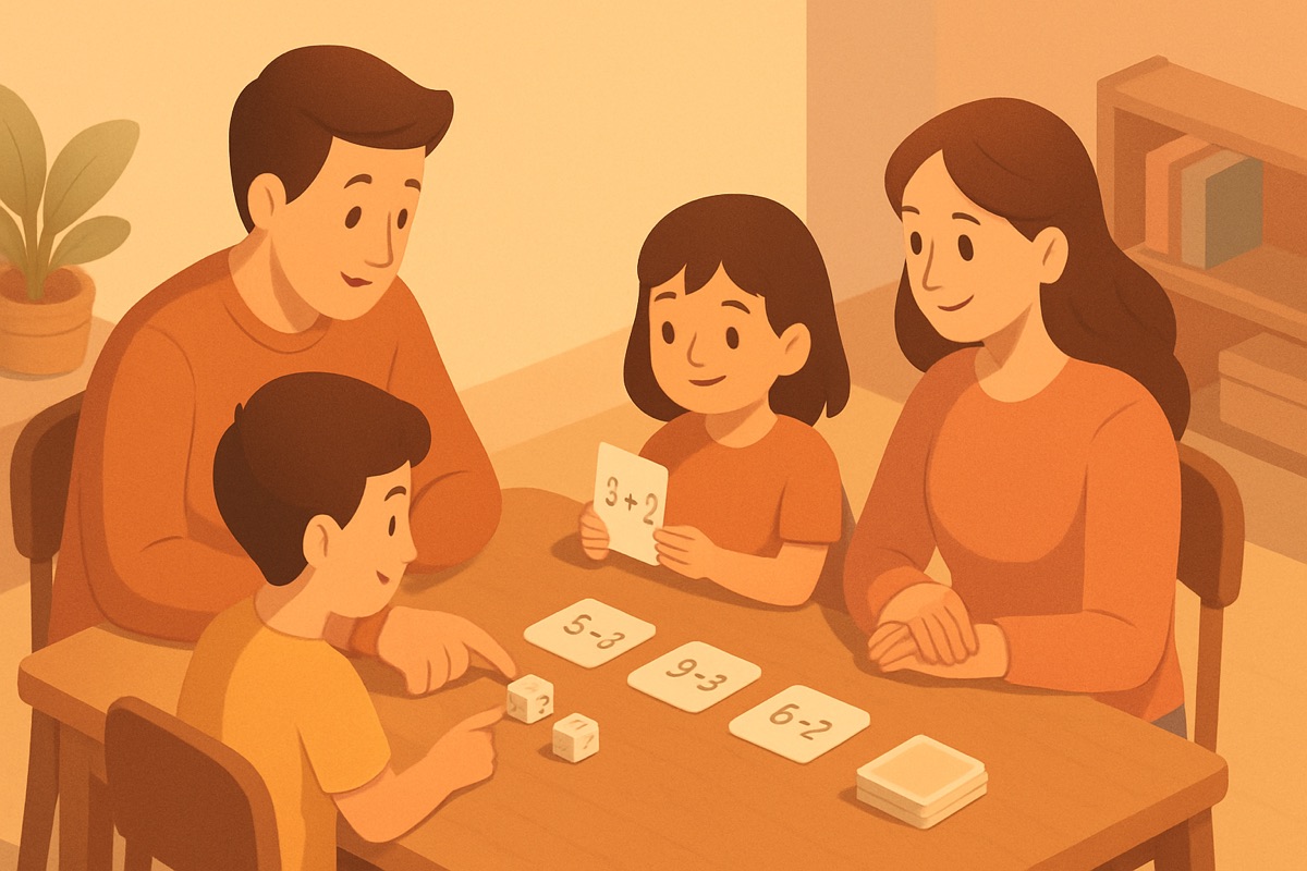 Addition and Subtraction Games for First and Second Graders