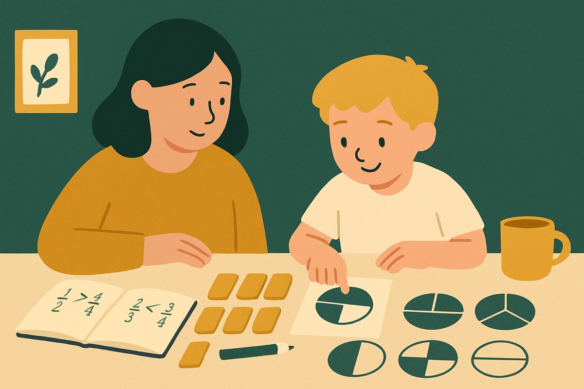 Comparing Fractions: The Trick of Thinking About Missing Pieces