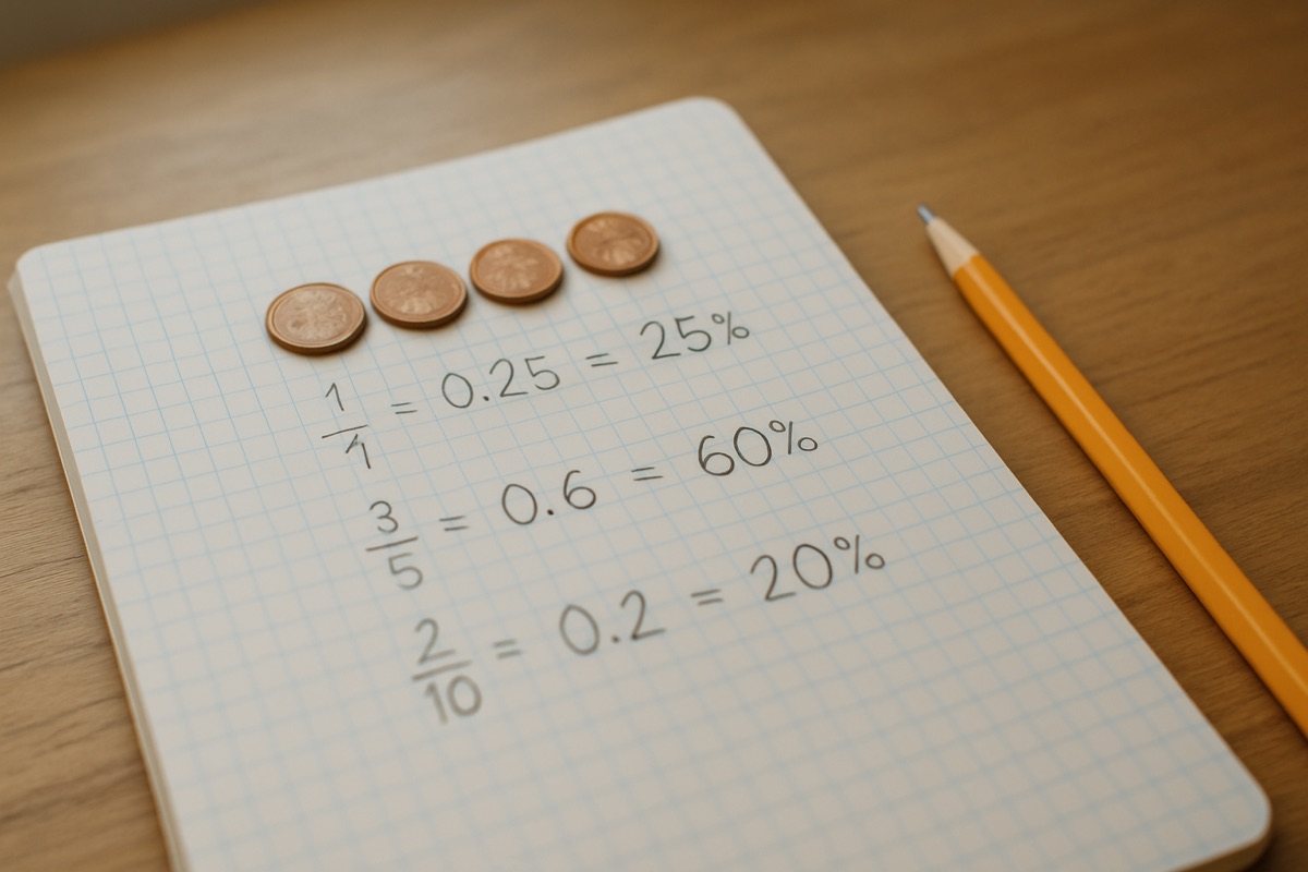 Converting Fractions, Decimals, and Percents: One Idea, Three Costumes
