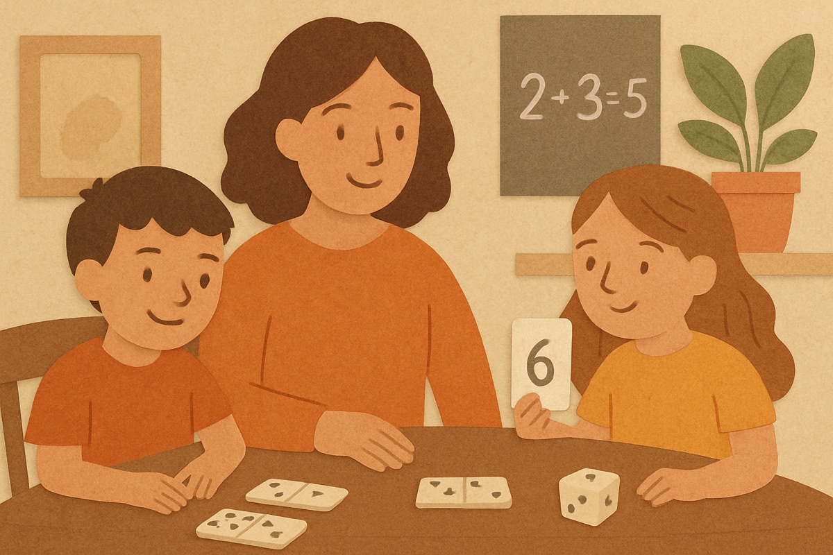 Dominoes Aren't Just a Game: Sneaky Math for Little Kids