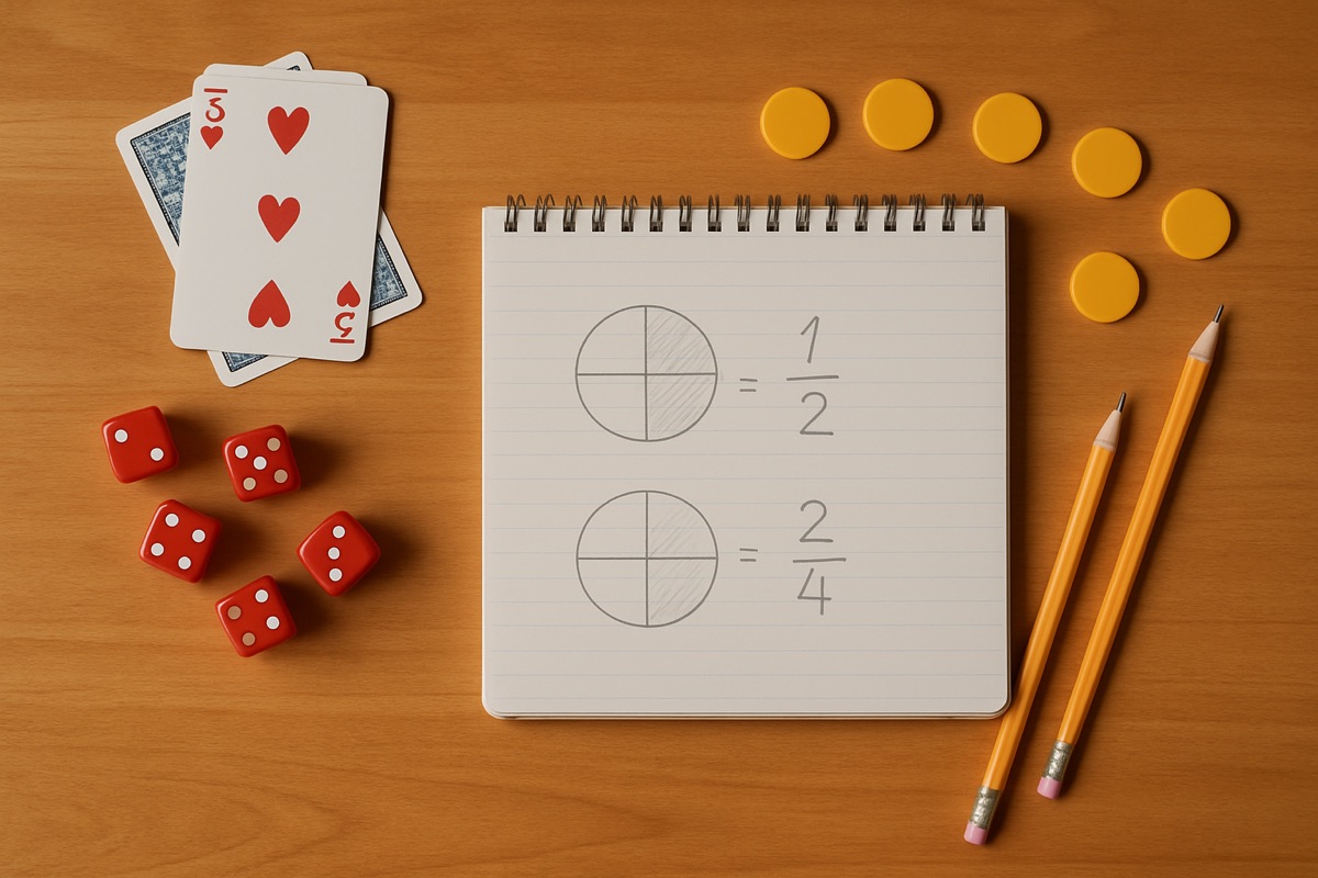 Equivalent Fractions: Why 1/2 and 2/4 Are the Same Pizza