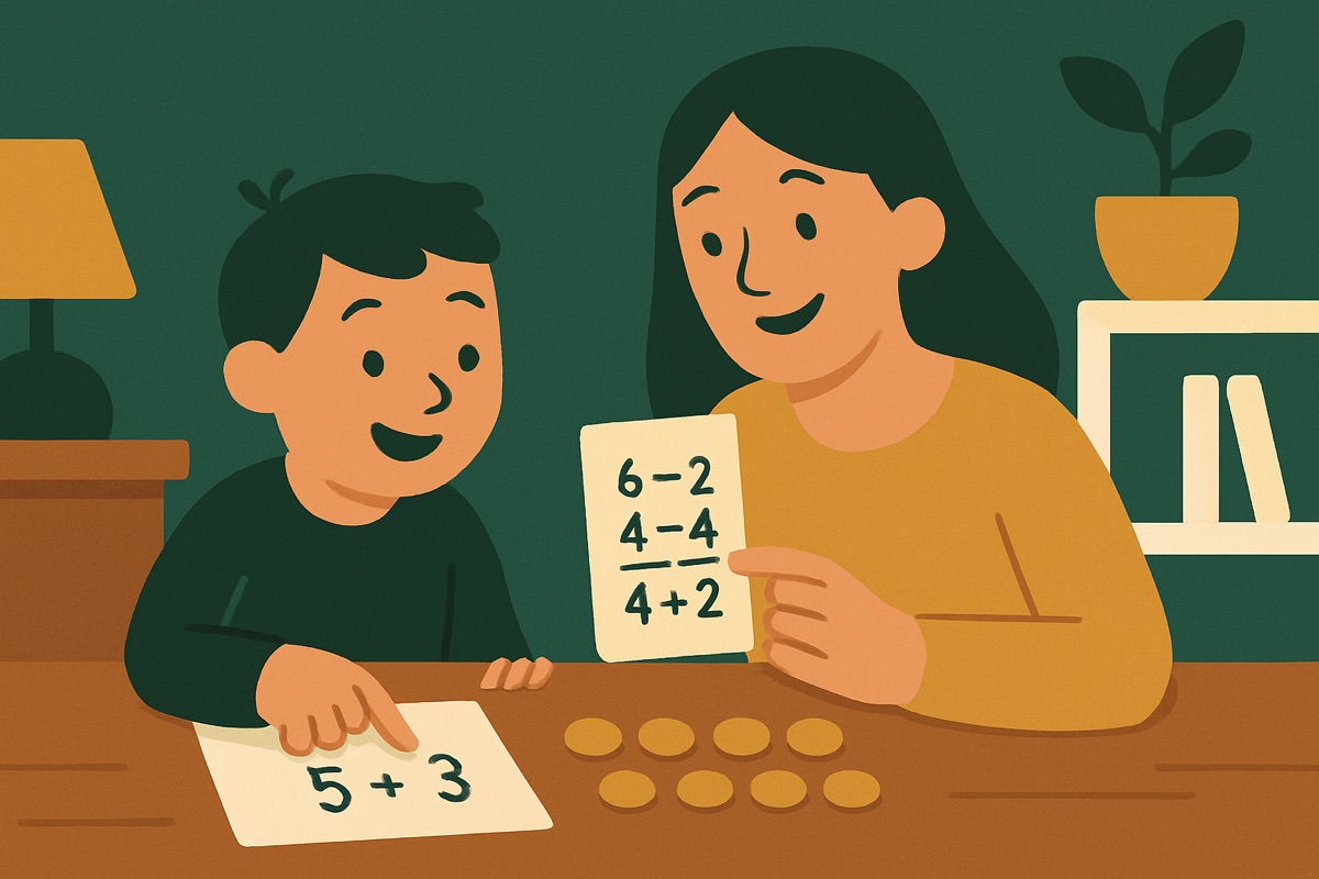Fact Families: One Card, Four Facts, Way Less Memorizing
