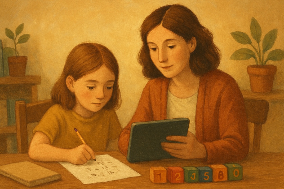 How to Try a Math App With Your Kid Instead of At Them
