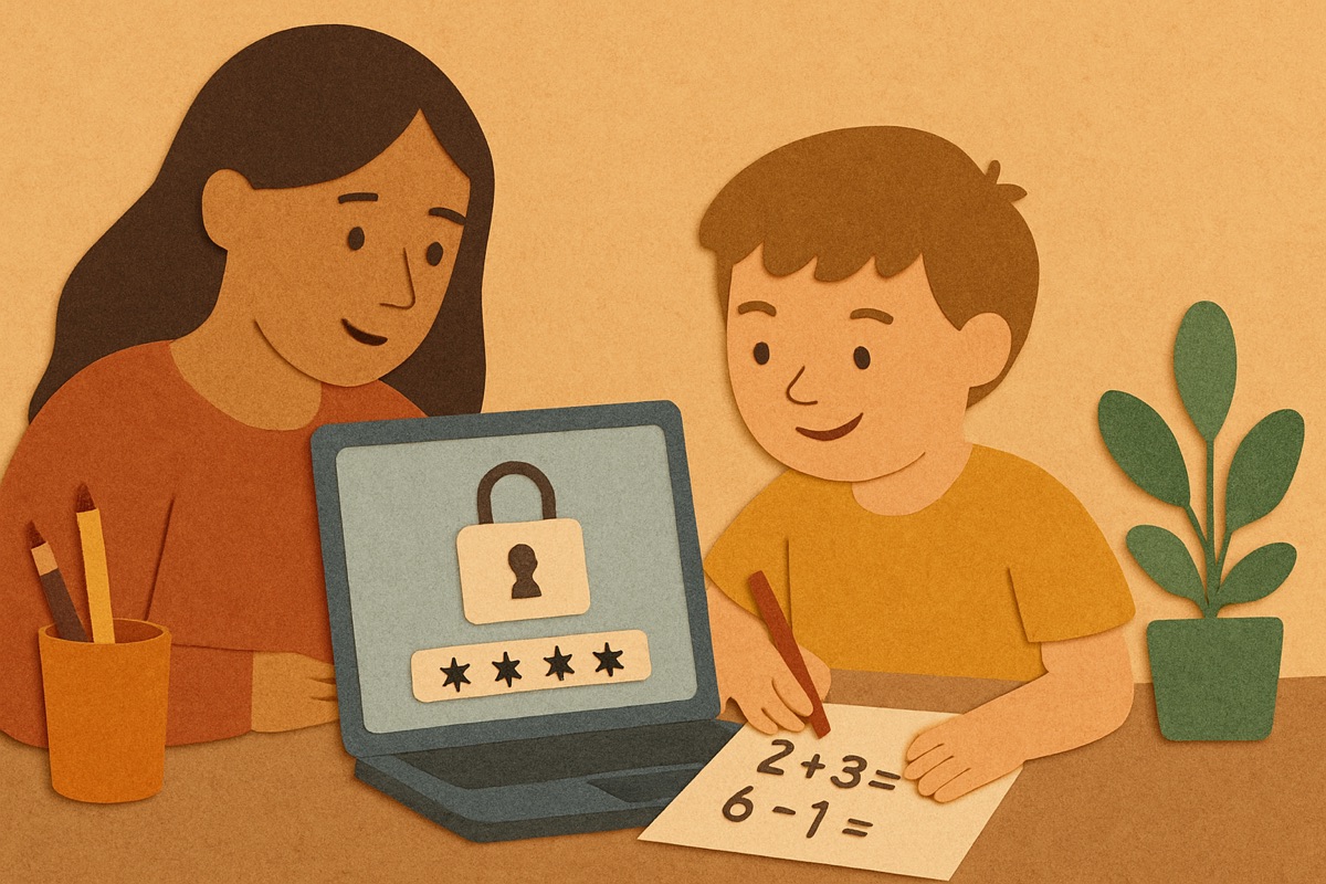 Kids and Passwords: Teaching Basic Account Safety Before Age 10