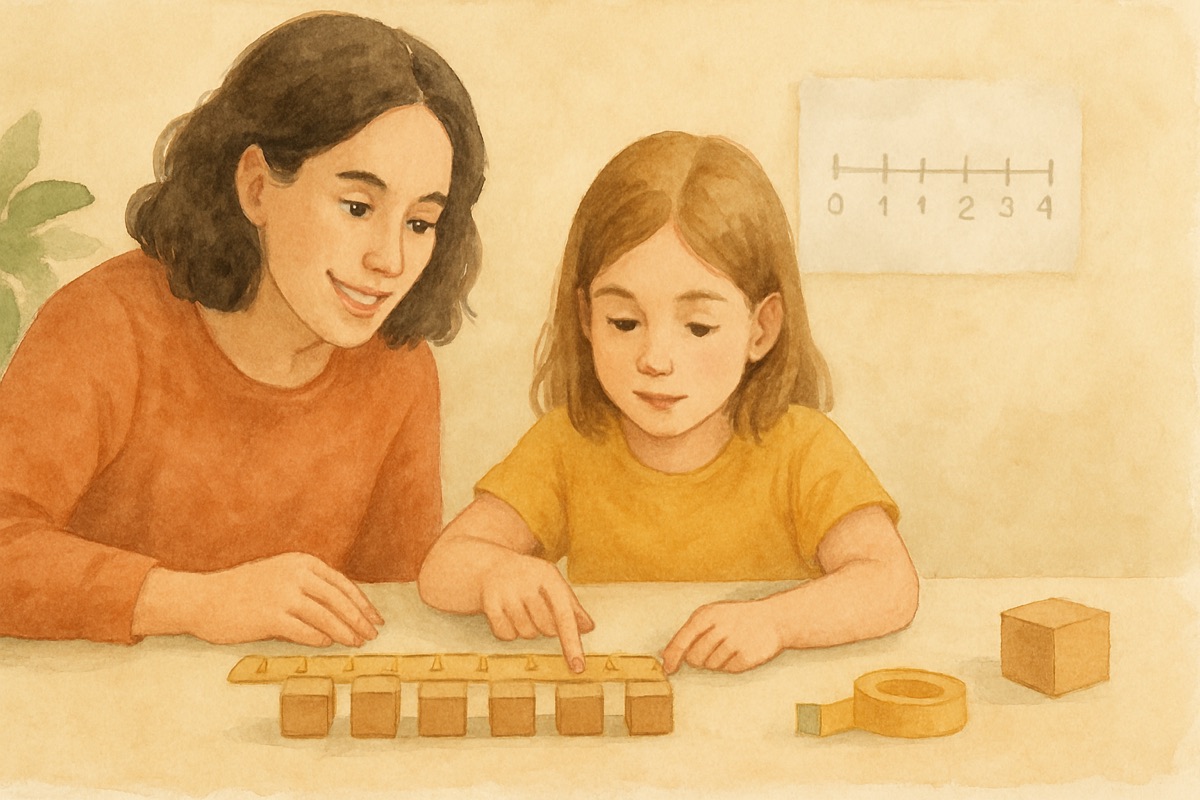 Measurement at Home: Teaching Inches, Feet, and Why We Estimate First
