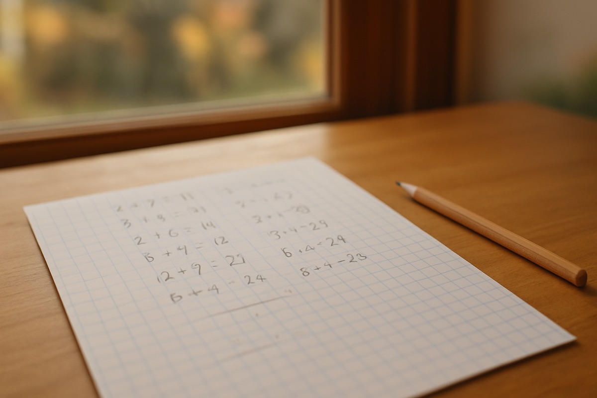 New Year Math: Goal Setting With Charts and Streaks