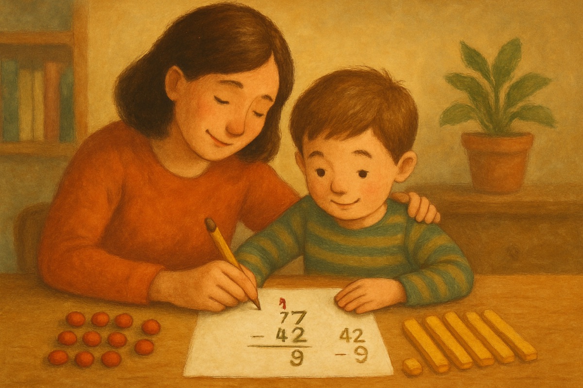 Regrouping and Borrowing: What the 'Little 1' Actually Means