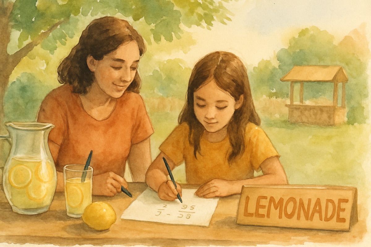 Summer Lemonade Stand Math: Profit, Pricing, and Change