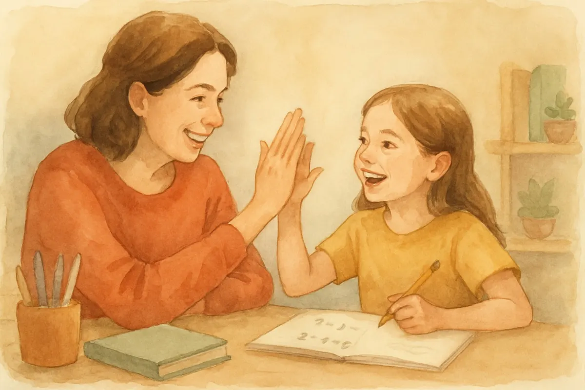 The Quiet Power of Letting Your Kid Teach You Math