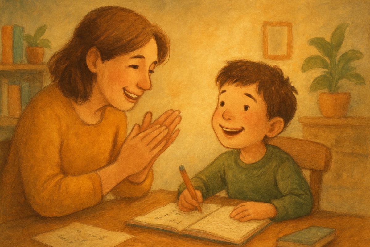 What to Say When Your Kid Cries Over Math Homework