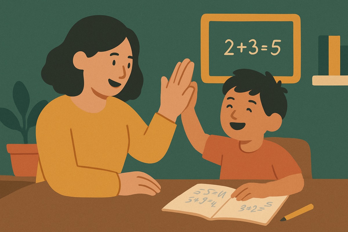 When Your Kid Gives Up the Second Math Gets Hard